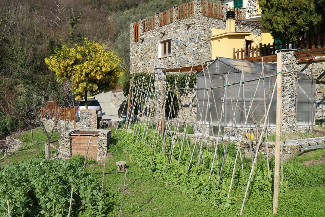 Cà de Pria Bed & Breakfast Casarza Ligure Bagian luar foto